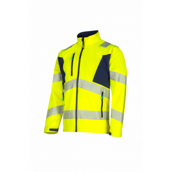 SYNQ® Ledstart – La veste softshell modulable haute visibilité