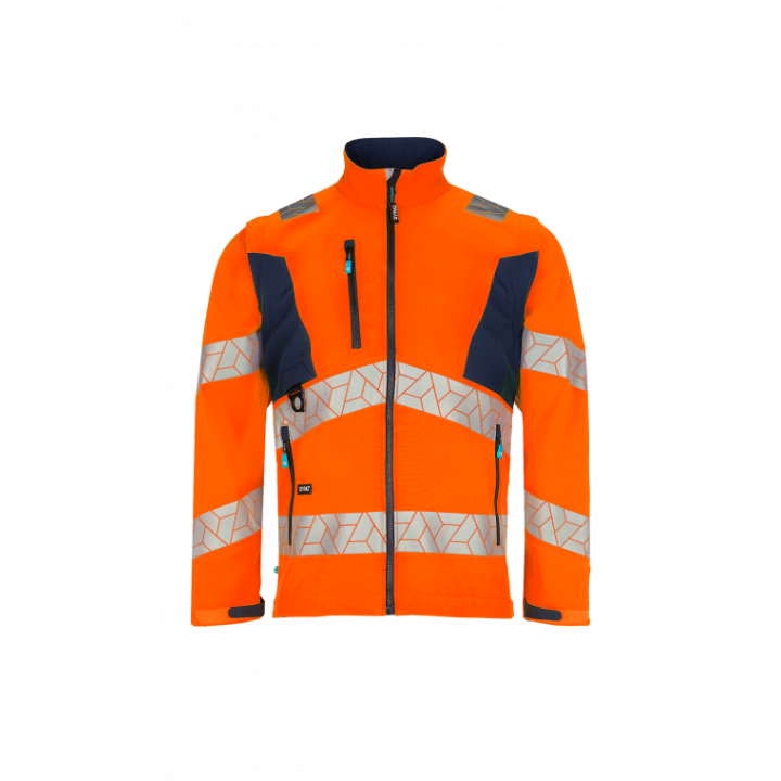 Veste softshell haute visibilité modulable SYNQ Ledstart