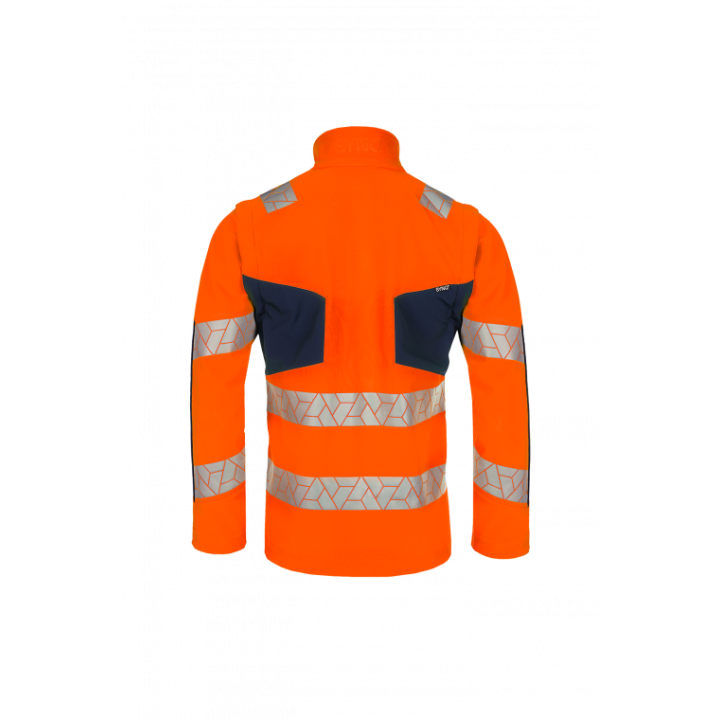 Veste softshell haute visibilité modulable SYNQ Ledstart