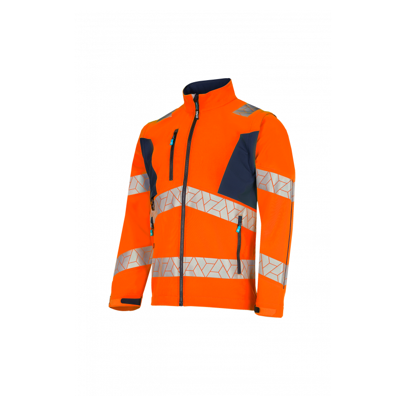 SYNQ® Ledstart – La veste softshell modulable haute visibilité