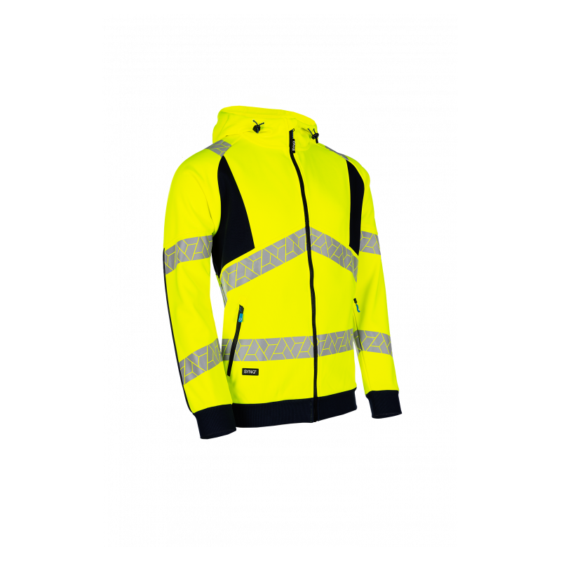 SYNQ® Highlight Sweat-shirt à Capuche – Haute Visibilité et Confort Optimal
