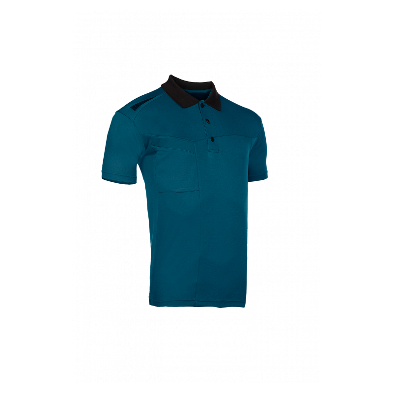 Polo manches courtes AQRO – léger, durable et écologique avec 50% polyester recyclé