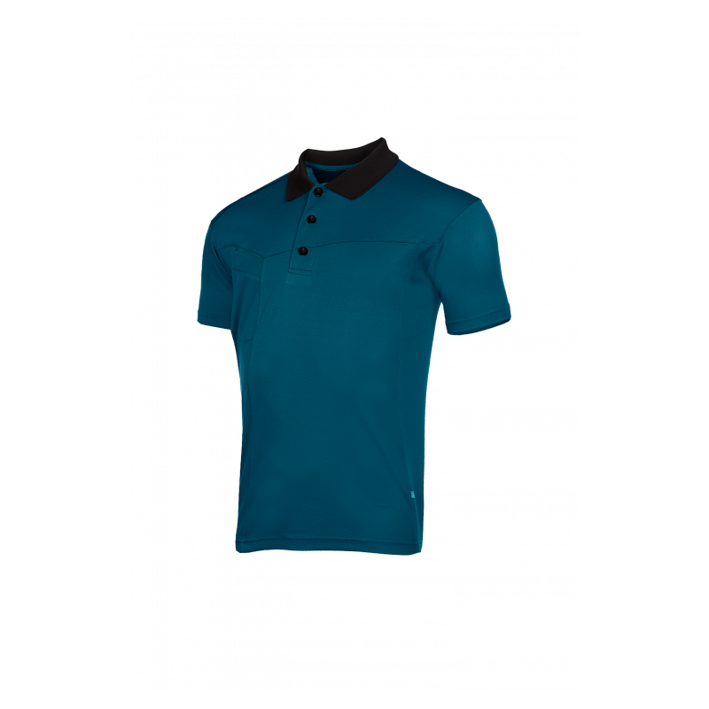 Polo manches courtes AQRO – léger, durable et écologique avec 50% polyester recyclé