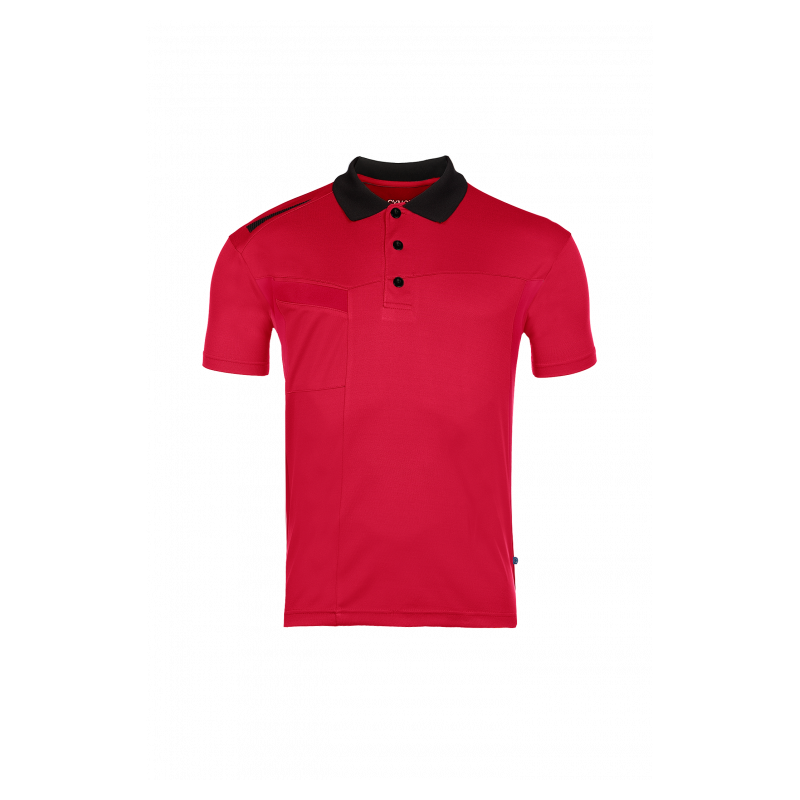 Polo manches courtes AQRO – léger, durable et écologique avec 50% polyester recyclé