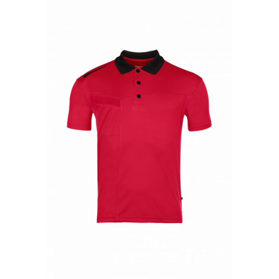 Polo manches courtes AQRO – léger, durable et écologique avec 50% polyester recyclé