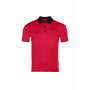 Polo manches courtes AQRO – léger, durable et écologique avec 50% polyester recyclé