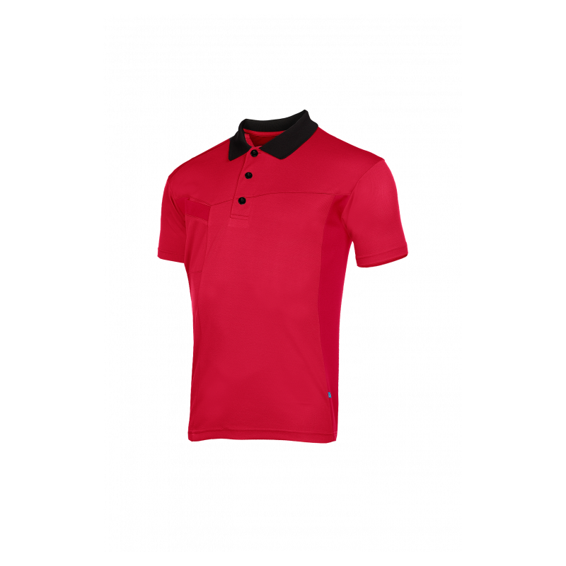 Polo manches courtes AQRO – léger, durable et écologique avec 50% polyester recyclé