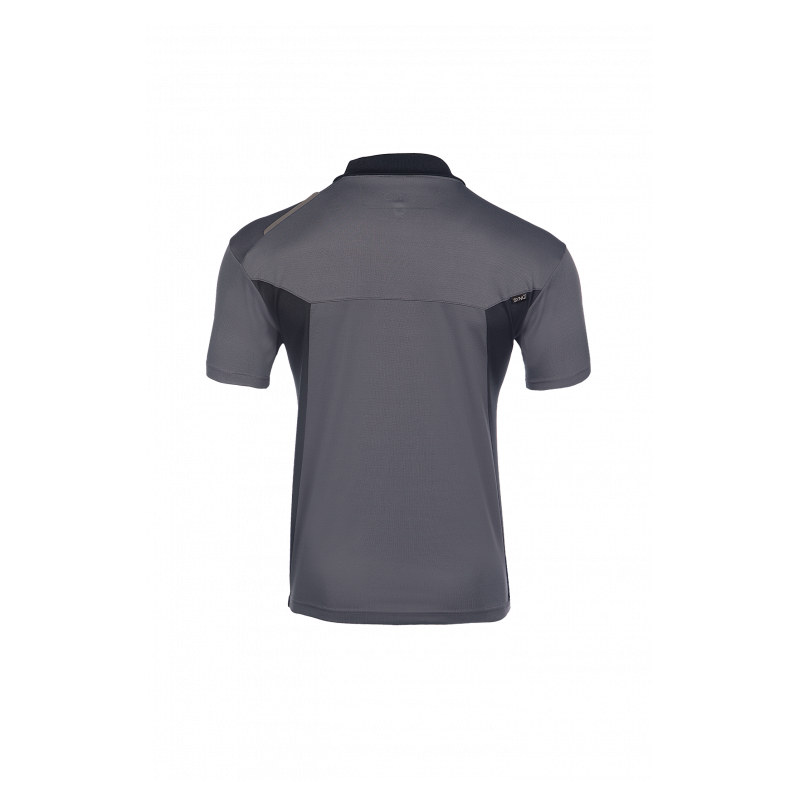 Polo manches courtes AQRO – léger, durable et écologique avec 50% polyester recyclé