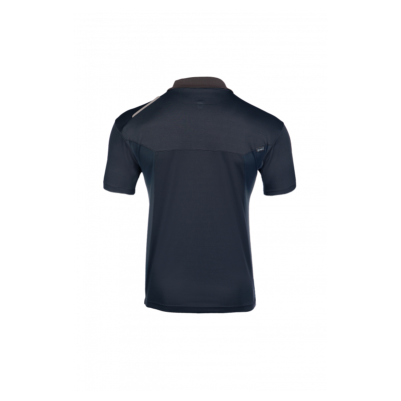 Polo manches courtes AQRO – léger, durable et écologique avec 50% polyester recyclé
