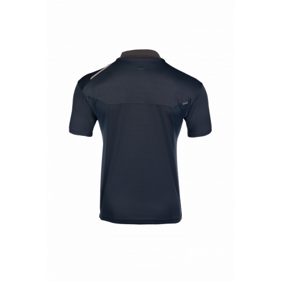 Polo manches courtes AQRO – léger, durable et écologique avec 50% polyester recyclé