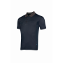 Polo manches courtes AQRO – léger, durable et écologique avec 50% polyester recyclé