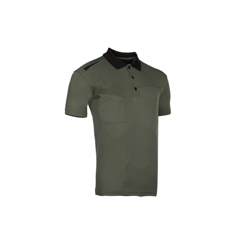 Polo manches courtes AQRO – léger, durable et écologique avec 50% polyester recyclé