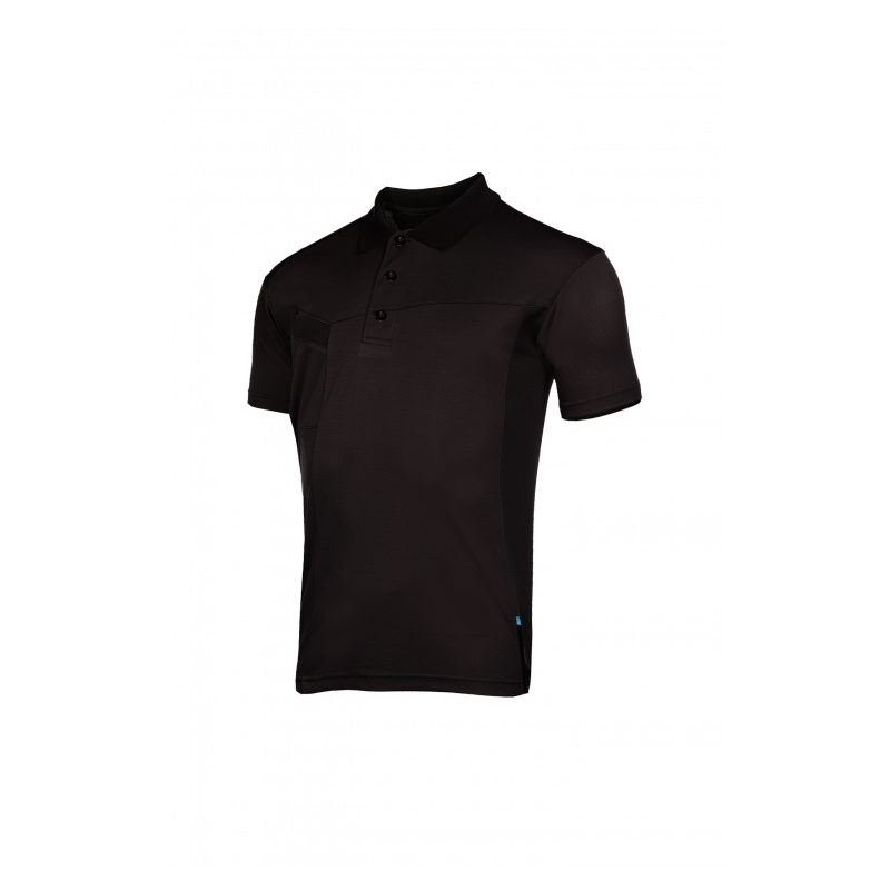 Polo manches courtes AQRO – léger, durable et écologique avec 50% polyester recyclé