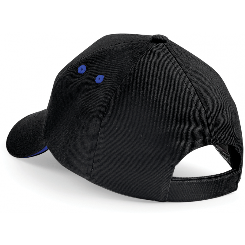 Casquette ultimate à 5 panneaux sandwich contrasté