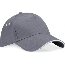 Casquette ultimate à 5 panneaux sandwich contrasté