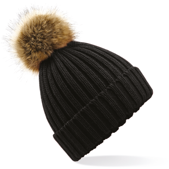 Bonnet avec pompon