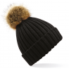 Bonnet avec pompon