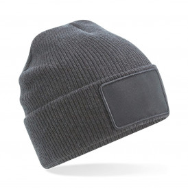 Bonnet thinsulate™ avec patch amovible doublure chaude et respirante