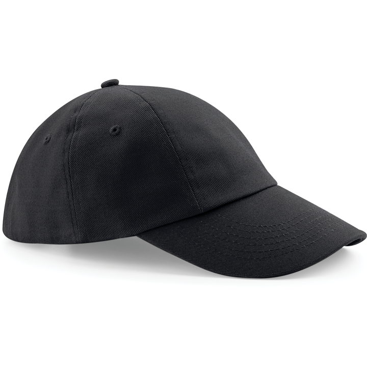 Casquette profil bas en coton drill