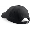 Casquette profil bas en coton drill