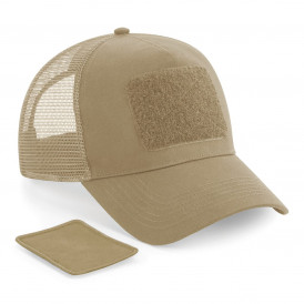 Casquette filet réglable avec patch amovible confort et respirante