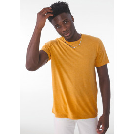 T-shirt homme triblend col  Bella & Canvas