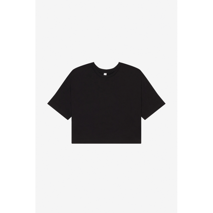 T-shirt crop femme ample et confort