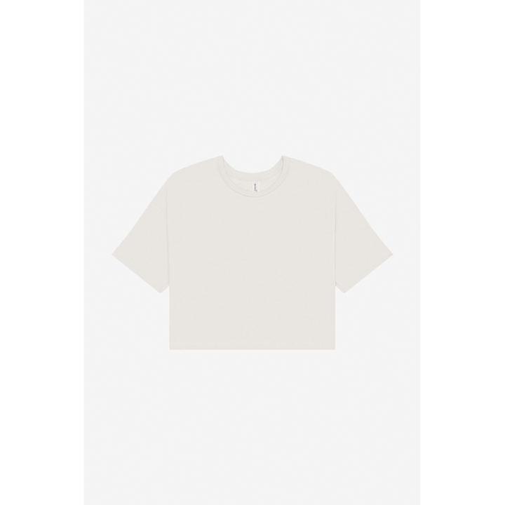 T-shirt crop femme ample et confort