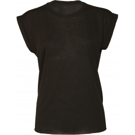 T-shirt Flowy à manches roulottées (2)