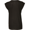 T-shirt Flowy à manches roulottées