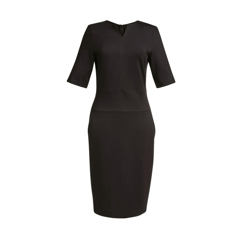 Robe d'hôtesse et administration à manches courtes