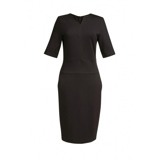Robe d'hôtesse et administration à manches courtes