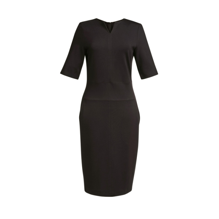 Robe d'hôtesse et administration à manches courtes