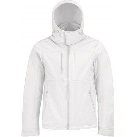 Veste capuche homme softshell B&C (2)