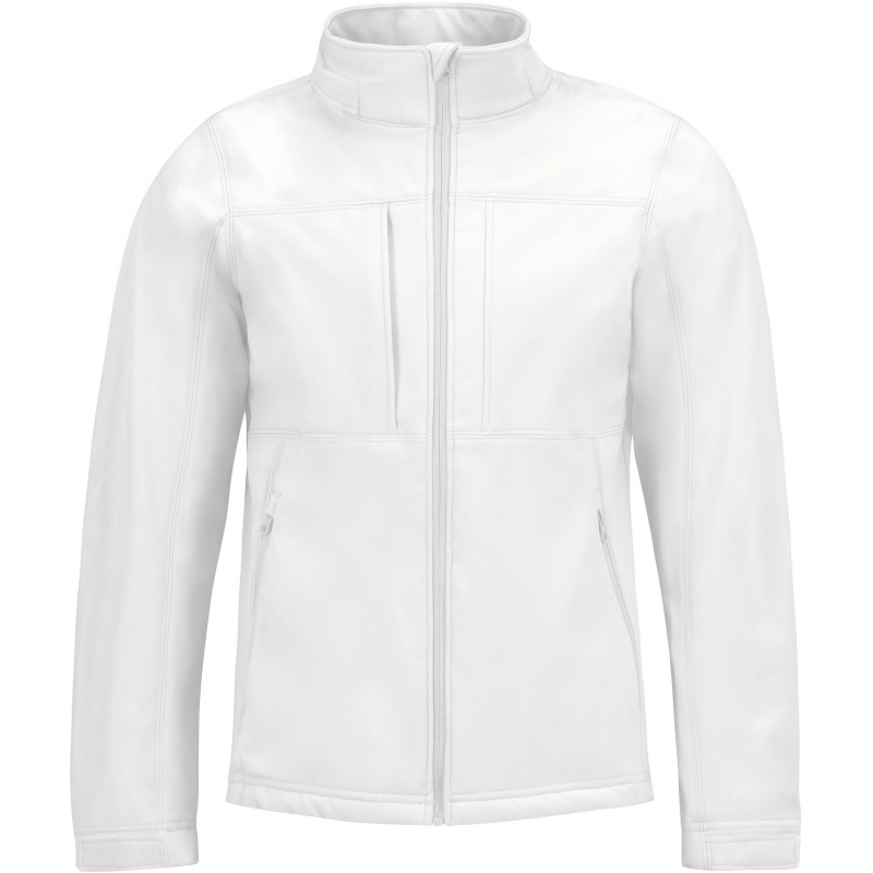 Veste capuche homme softshell B&C