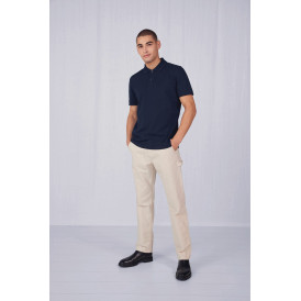 polo homme manches courtes doux et agréable