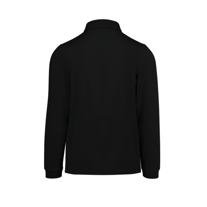 Polo homme manches longues doux et agréable