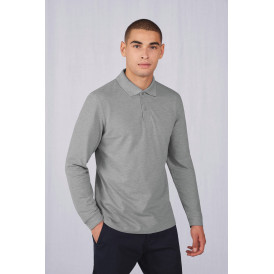 Polo 210 homme manches longues doux et agréable
