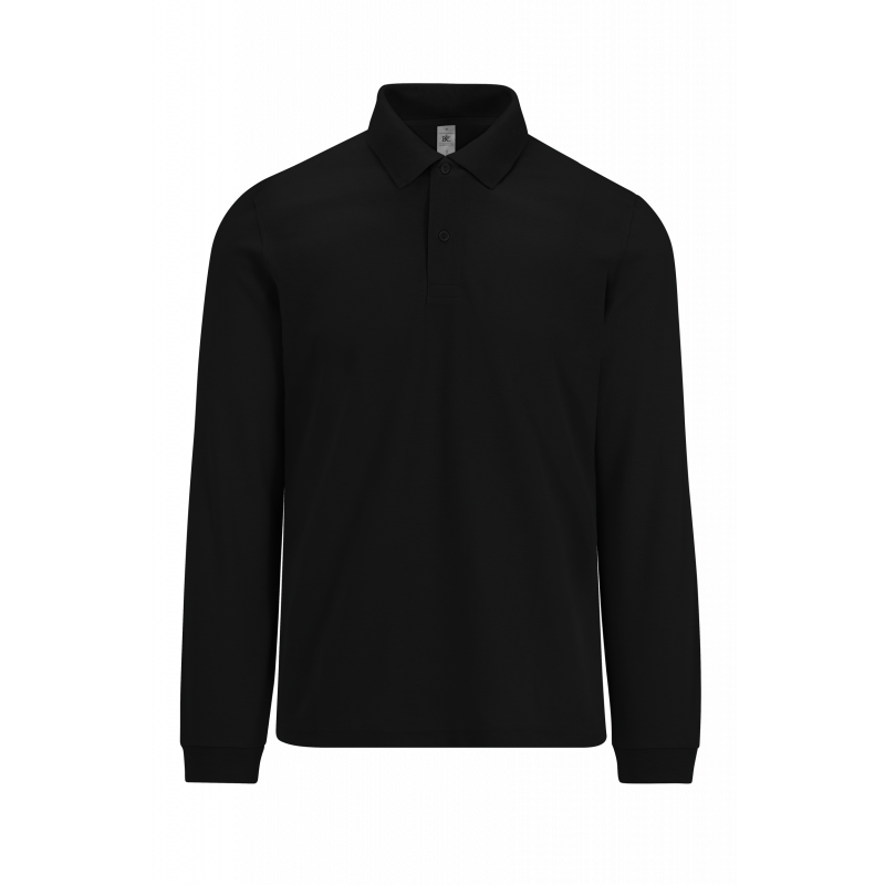 Polo 210 homme manches longues doux et agréable