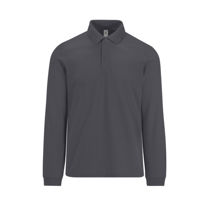 Polo 210 homme manches longues doux et agréable
