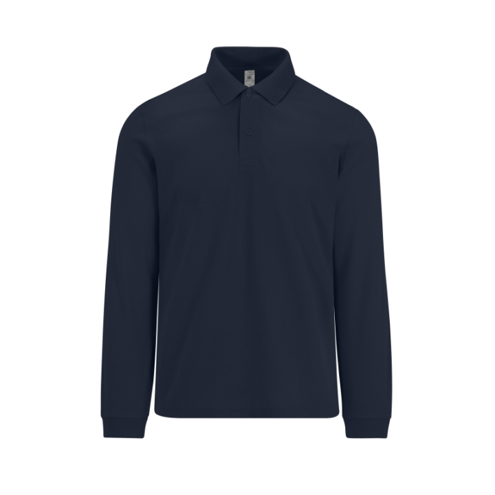 Polo 210 homme manches longues doux et agréable