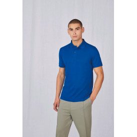 Polo homme manches courtes doux et respirant 65/35