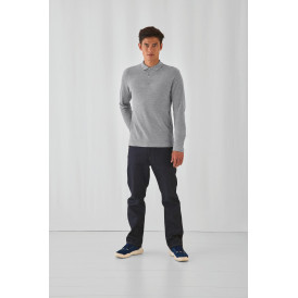 Polo homme ID.001 manches longues