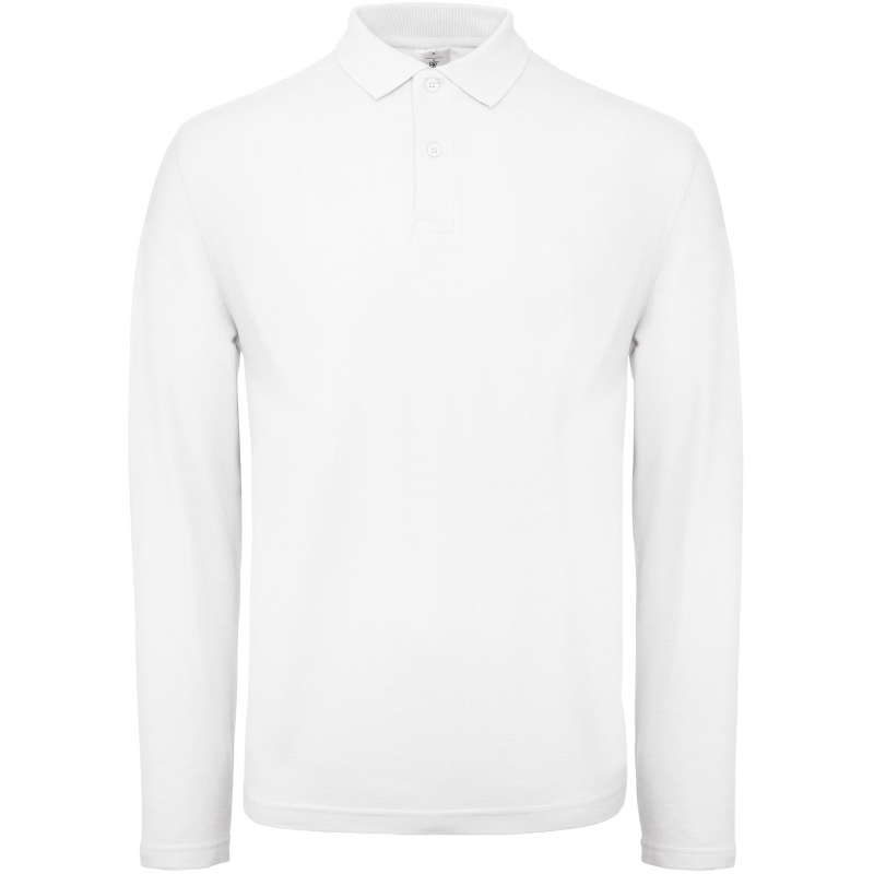 Polo homme ID.001 manches longues