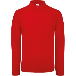 Polo homme ID.001 manches longues B&C