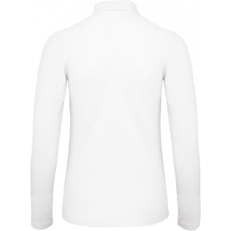 Polo femme manches longues