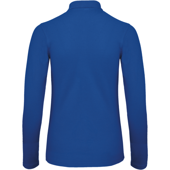Polo femme manches longues