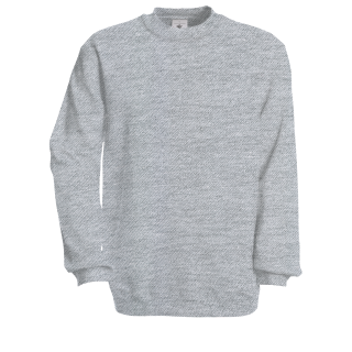 Sweat homme set in manches droites B&C