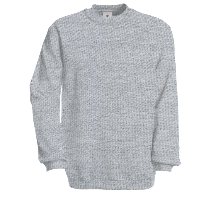 Sweat homme set in manches droites B&C