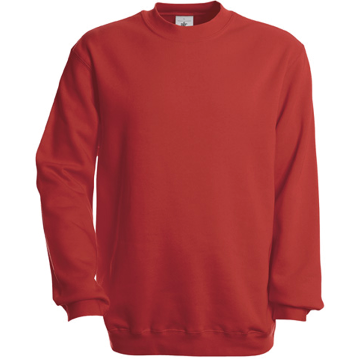 Sweat homme set in manches droites B&C